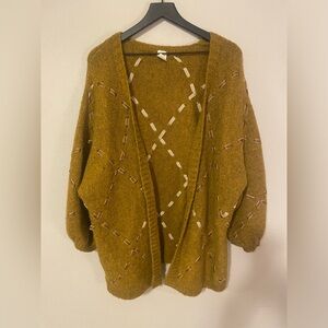 RARE Anthropologie akemi Kin Janet Ribbon Cardigan size os